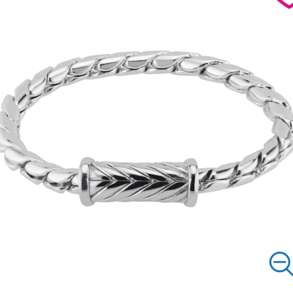 James Michael Herringbone Chain Bracelet